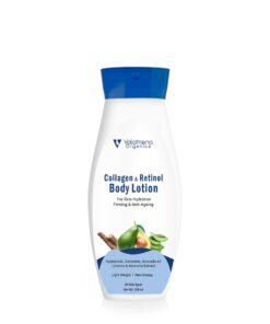 Volamena Collagen & Retinol Light Weight Body Lotion For Fresh Glowing Skin | Hydration Moisturizer For Women & Men 200 ml