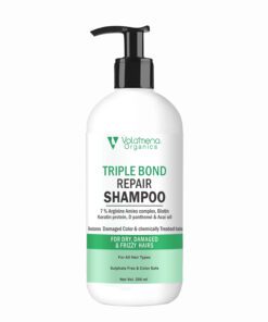 Volamena Organics Triple Bond Repair Hair Shampoo For Bond Repair and For Dry & Frizzy Hair 250 ml