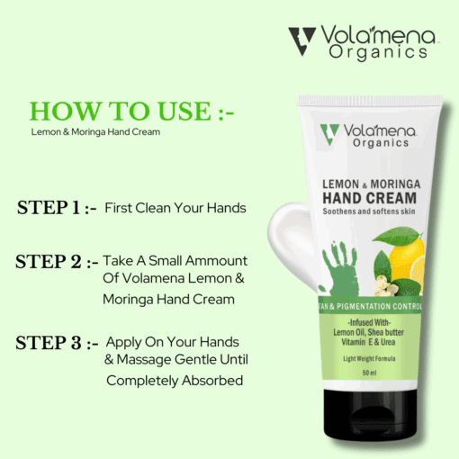 Volamena Lemon + Moringa Hand cream 50 ml