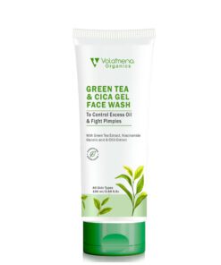 Volamena Green tea & cica Gel Face wash | For Acne Prone Skin | Face Wash For women & Men 100 ml