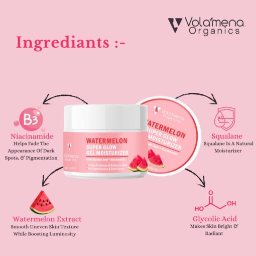Volamena Watermelon Super Glow Moisturizer 50 ml