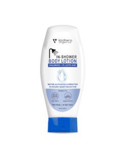 Volamena Organics Hyaluronic + Lactic Acid In-Shower Body Lotion Deep Hydration, Moisturizer for Body For Women & Men 200 ML