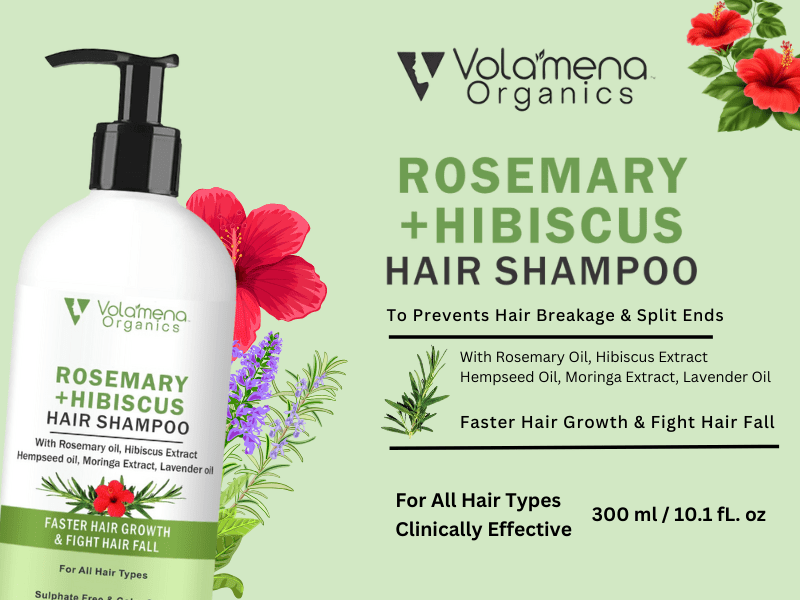 Volamena Rosemary + Hibiscus Hair Shampoo 300 ML