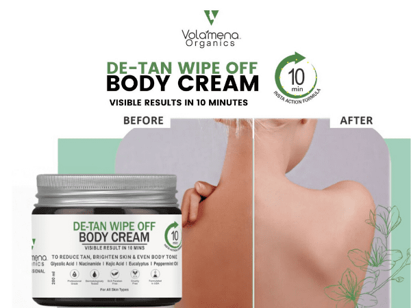 Volamena Wipe off Detan Body Cream
