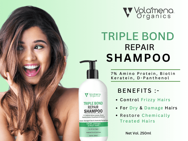 Volamena Organics Triple Bond Repair Shampoo 250 ml
