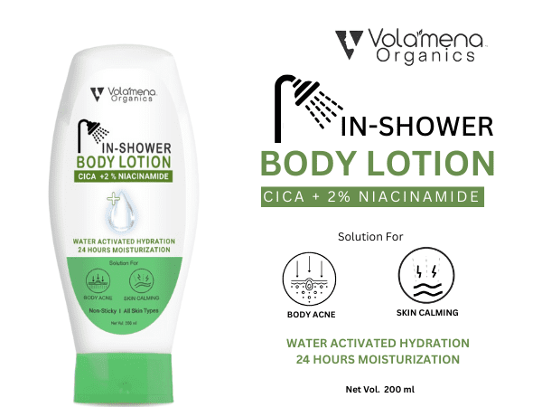 Volamena Organics CICA & Niacinamide In-Shower Body Lotion 200 ml