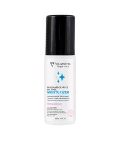 Volamena Organics Niacinamide + Rice Oil Free moisturizer With Rice Water & Niacinamide For Glass Skin, 80ml