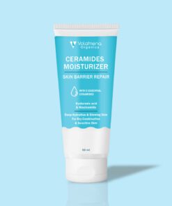 Volamena Organics Ceramides Face Moisturizer For Deep Hydration & Glowing Skin, 50ml