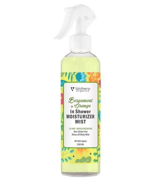 Bergamont & Orange in Shower Moisturizer Mist For 24Hrs. Moisturization
