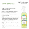 Bergamont & Orange in Shower Moisturizer Mist For 24Hrs. Moisturization