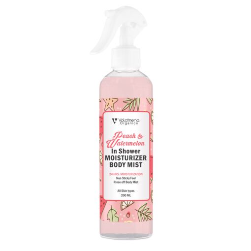 Peach & Watermelon In Shower Moisturizer body mist For 24Hrs. Moisturization