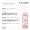 Peach & Watermelon In Shower Moisturizer body mist For 24Hrs. Moisturization