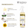 Vanilla & Patchouli In shower Moisturizer Body mist For 24Hrs. Moisturization Vanilla & Patchouli In shower Moisturizer Body mist For 24Hrs. Moisturization
