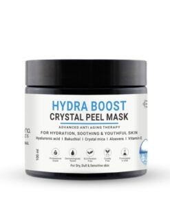 Hydra Boost Crystal Peel Mask With Hyaluronic, Bakuchiol & Vitamin E For Dry, Dull & Sensitive Skin | For Women & Men 100 ml