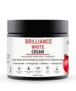 Brilliance White Face Cream With Niacinamide For Glow, Skin Whitening & Dark Spot Reduction | For Women & Men 100 ml