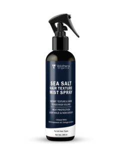 Volamena Sea Salt Hair Mist Spray Improve Hair Texture, For High Volume and Smooth Hair, Hair Spray For Men & Women 200 ml