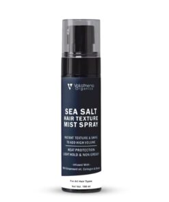 Volamena Sea Salt Hair Mist Spray Improve Hair Texture, For High Volume and Smooth Hair, Hair Spray For Men & Women 100 ml