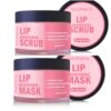 Volamena Lip Brightening Scrub & Lip Brightening Mask Combo Pack