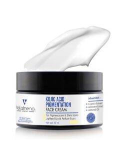 Volamena Kojic Acid Cream Skin Lightening Face Cream For Tan Removal, Pigmentation & Dark Spots For Women & Men 50 ml