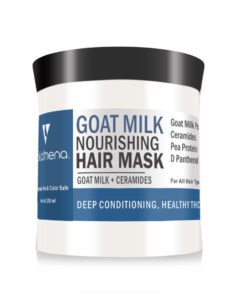 Volamena Goat Milk Nourishing Hair Mask With Goodness of Goat Milk, Ceramide & Pea Protein Helps to Strengthen Breakage Prone Damaged Hairs 250 ml