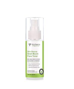 Volamena Organics Skin Rescue Snail Face Toner With Snail Mucin Filtrate & Cica, For Repair, Hydrate, and Shrink Pores 100 ml