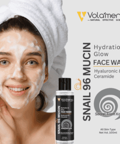 Volamena Snail Mucin Hydration & Glow Face Wash For Maintaining Skin Glow & Elasticity 100 ml